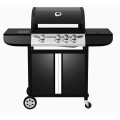 Large Cooking Capacity Range Gas BBQ Grill with Trolly Cart